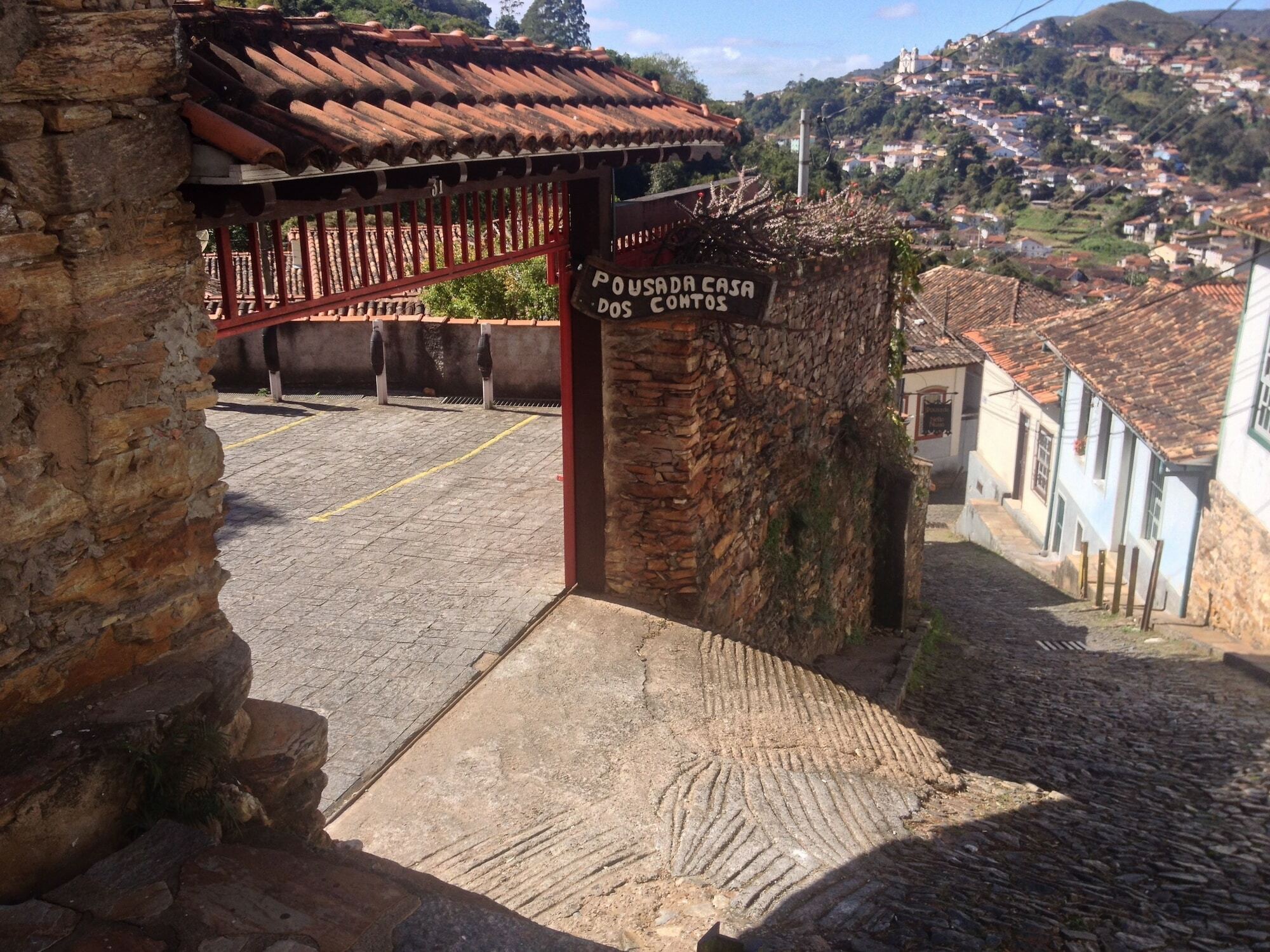 Pousada Casa Dos Contos โอว์โรเปรโต ภายนอก รูปภาพ